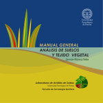 manual general análisis de suelos y tejido vegetal