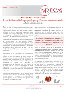 Paneles de consumidores