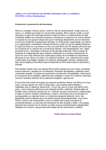 &Aacute;frica, un continente de oportunidades para la
