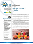 Micronutrientes (I): vitaminas