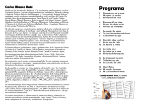 Programa - Conservatorio Profesional de Música de La Rioja