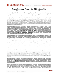 Sargento García Biografía