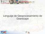Lenguaje de Geoprocesamiento de Gearscape