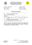 certification report - Organismo de Certificación