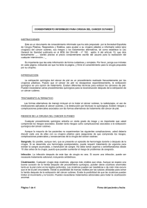 CONSENTIMIENTO INFORMADO PARA CIRUGIA