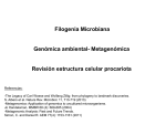 Teórica Filogenia-Metagenómica 2015