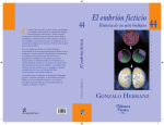 El embrión ficticio - Universidad de Navarra