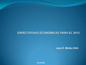 Perspectivas Económicas 2012