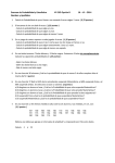 Examen de Probabilidad y Estadística 16-6-2014