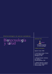 Biotecnologia y salud