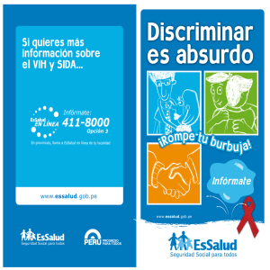 Discriminar es absurdo