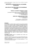 ANÁLISIS DE LA ESTRUCTURA DE LA ECONOMÍA GEORGIANA