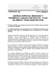 “plan de órbita” para nuestro país