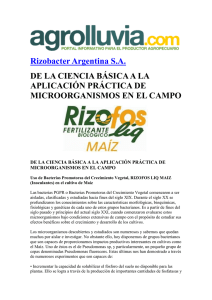 Rizobacter Argentina S_A_ DE LA CIENCIA
