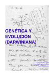 Genética y Evolucion - Departamento de Sistemas Informáticos