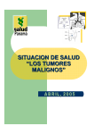 situacion de salud “los tumores malignos”