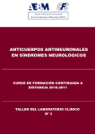 anticuerpos antineuronales en síndromes neurológicos