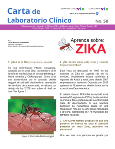 Carta 50. Aprenda sobre - Laboratorio Clínico VID