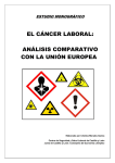 el cáncer laboral: análisis comparativo con la unión europea