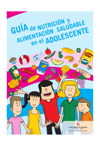 Guía de Nutrición y Alimentación Saludable en el
