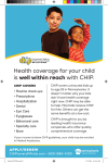Health coverage for your child is well within reach with CHIP.