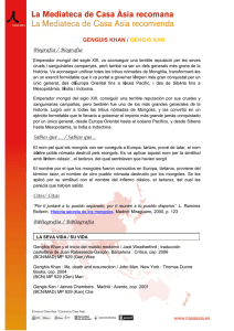 genguis khan / gengis kan