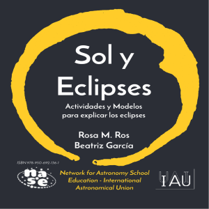 Sol y eclipses - Universidad Tecnológica Nacional