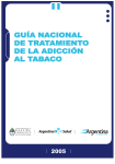 guía nacional de tratamiento de la adicción al tabaco guía nacional
