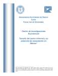 Tamaño del Sector Informal y su Potencial de Recaudación