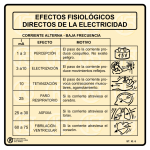 Efectos fisiológicos directos de la electricidad