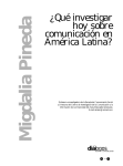 ¿Qué investigar hoy sobre comunicación en América Latina?