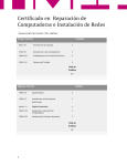 Certificado en Reparación de Computadoras e Instalación de Redes