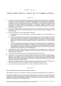 infección por el virus de la fiebre aftosa