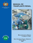 Manual Trasplante Renal - Programa Nacional de Salud Renal