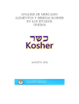 analisis de mercado: alimentos y bebidas kosher en los estados