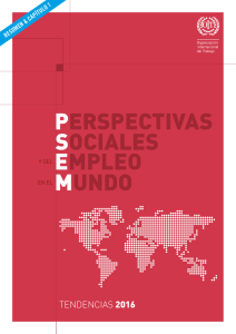Perspectivas sociales y del empleo en el mundo – Tendencias