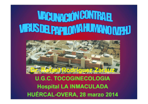 Vacunación Anti-VPH - Junta de Andalucía