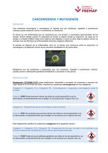 CANCER&Iacute;GENOS Y MUT&Aacute;GENOS