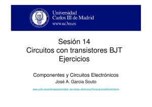 Sesión 14 Circuitos con transistores BJT Ejercicios - OCW