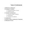 Tema 11. Combinatoria - Página Web de José Luis Lorente Aragón