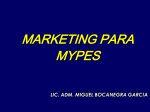 Marketing para Mypes.