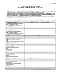 gen 700s clovis municipal schools informacion de salud del estudiante