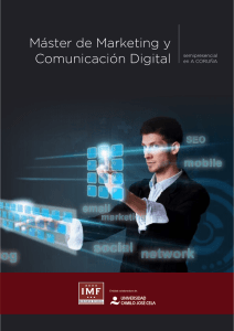 Máster de Marketing y Comunicación Digital