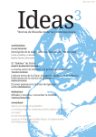 Ideas Nº3 - Ideas. Revista de filosofía moderna y contemporánea