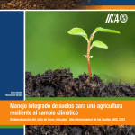 Manejo integrado de suelos para una agricultura