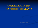 Oncología en Cancer de Mama