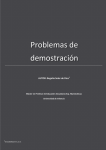 Problemas de demostración