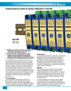 ACONDICIONADORES DE SEÑALES