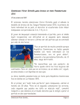 Dominicano Víctor Estrella gana bronce en tenis