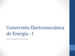 Conversión Electromecánica de Energía - I